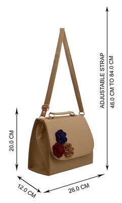 Women's Handbag, Sling Bag with Adjustable Strap for Ladies and Girls.(Nevi Blue) 3