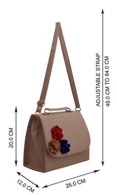 Women's Handbag, Sling Bag with Adjustable Strap for Ladies and Girls.(Nevi Blue) 3