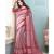 Pink Woven  Cotton Silk Saree With Blouse