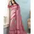 Pink Woven  Cotton Silk Saree With Blouse