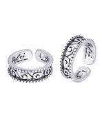 Enthralling Cutwork Toe Ring-TR411