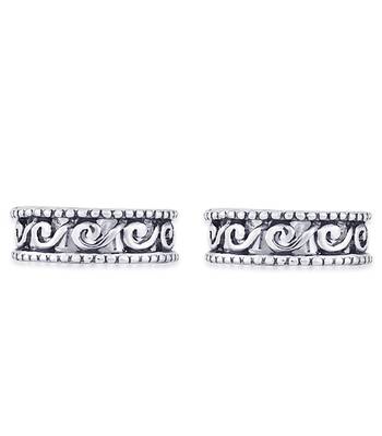 Enthralling Cutwork Toe Ring-TR411 3
