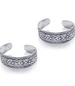 Oxidised Silver Toe Ring-TR468
