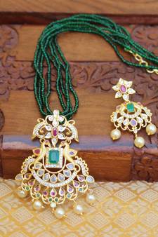 Multicolor agate necklaces