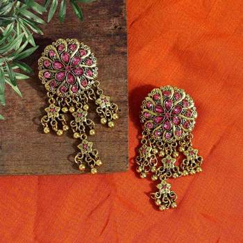 Pink danglers-drops 1