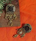 Black danglers-drops