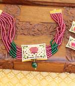 Multicolor agate necklaces