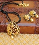 Black agate necklaces