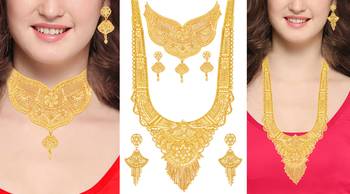 Gold mother of pearl designer-jewellery 2