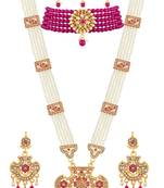 Multicolor mother of pearl designer-jewellery
