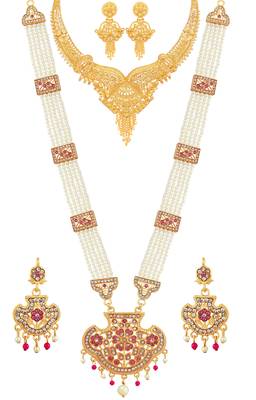 Multicolor mother of pearl designer-jewellery 1
