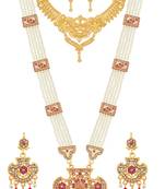 Multicolor mother of pearl designer-jewellery