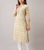 Letast Cotton printed Brown kurta & Kurti 