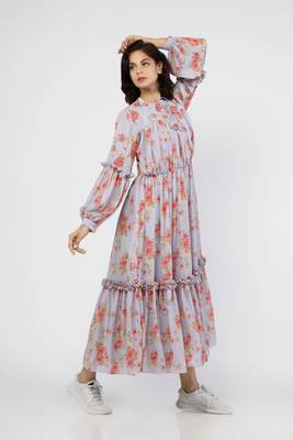 Myra Printed Maxi Dress 1