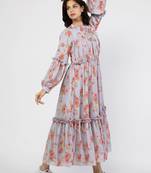 Myra Printed Maxi Dress