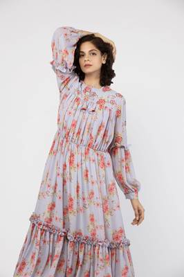 Myra Printed Maxi Dress 2