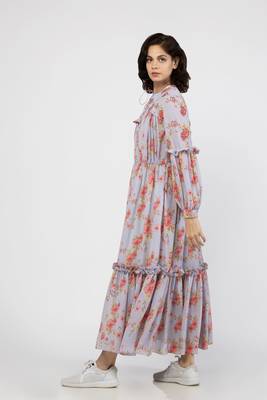 Myra Printed Maxi Dress 3