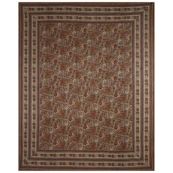 Grush 100% Cotton Jaipuri Print Queen Size Bedsheet With 2 Pillow Covers 3