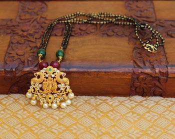 Multicolor agate mangalsutra 1