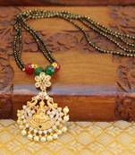 Multicolor agate mangalsutra