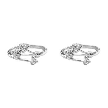Adore Heart Toe Ring-TOER044 1