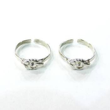 Lil Charm Silver Toe Ring-TOER055 2