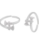 Plain Silver Toe Ring-TOER091