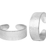 Iconic Silver Toe Ring-TRRD007