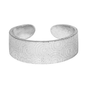 Iconic Silver Toe Ring-TRRD007 2