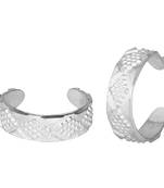 Eva Silver Toe Ring-TRRD015