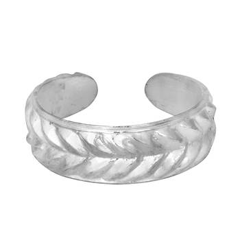 Too Much Silver Toe Ring-TRRD016 2