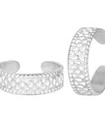 Right Round Silver Toe Ring-TRRD017