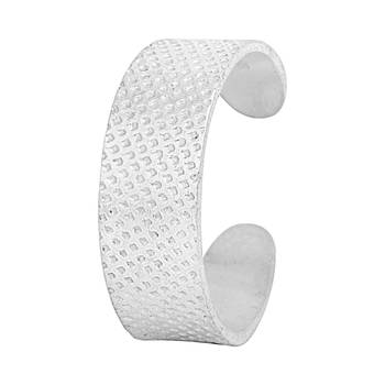 Matte Silver Toe Ring-TRRD019 3