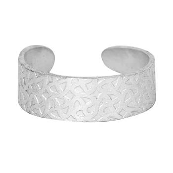Glow Silver Toe Ring-TRRD025 2