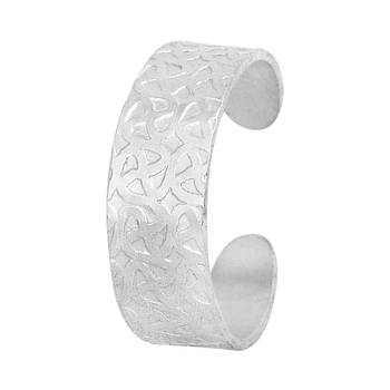 Glow Silver Toe Ring-TRRD025 3