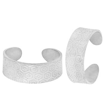 Simple Crafted Silver Toe Ring-TRRD026 1