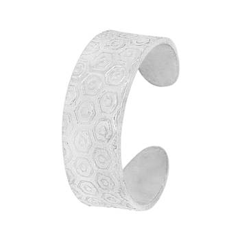 Simple Crafted Silver Toe Ring-TRRD026 3