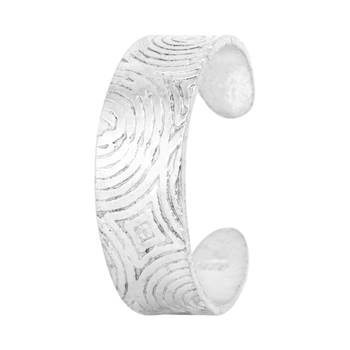 Oxidised Foot Silver Toe Ring-TRRD028 3