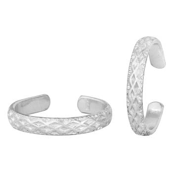 Matty Silver Toe Ring-TRRD033 1