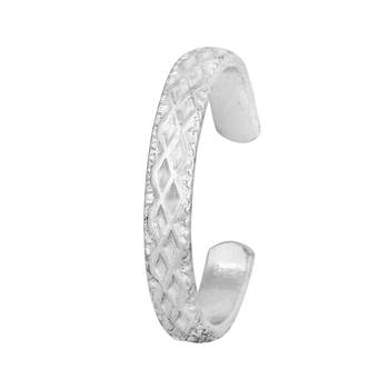 Matty Silver Toe Ring-TRRD033 3