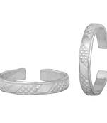 Vibes Silver Toe Ring-TRRD042