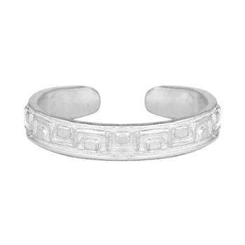 Pleasing Designer Silver Toe Ring-TRRD045 2