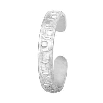 Pleasing Designer Silver Toe Ring-TRRD045 3