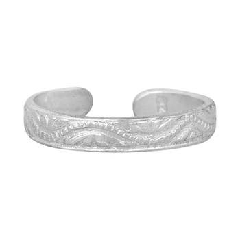 Attractive Silver Toe Ring-TRRD051 2