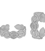 Leaf Sterling Silver Toe Ring-TRMX076