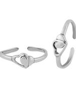 Fix Heart Toe Ring-TRMX093