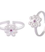 Butterfly Silver Toe Rings-TRMX107