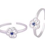 Lil Cutout Silver Toe Ring-TRMX116