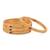 Gold Plated Ethnic Designer 4 Pc Bangles For Women