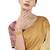 Gold Plated Bangles with Moti 4 Pc Bangles For Women